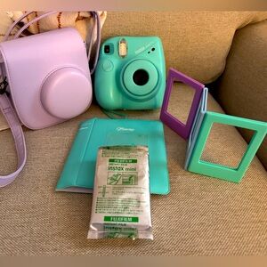 Instax mini 7+ Aqua bundle fujifilm